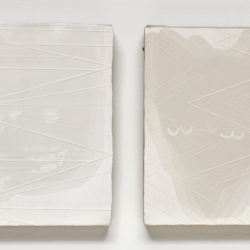 Duane Slick (Meskwaki/Ho-Chunk, born 1961), 'Behind the Great Design', 2010, Acrylic on linen, Museum Purchase: Eiteljorg Fellowship