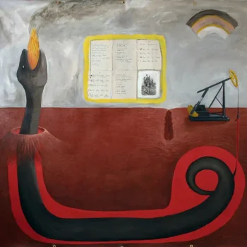 John Feodorov (Navajo [Diné]) Emergence #6, 2012 Acrylic on unstretched canvas 70 x 72 inches Museum Purchase from the Eiteljorg Contemporary Art Fellowship